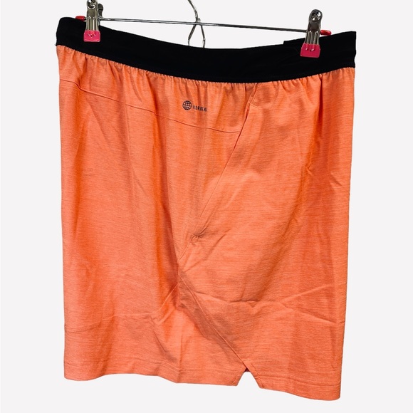 Adidas Axis Woven 6” Training Gym Shorts Coral Fusion IT5710 Comfort Mens Sz 2XL - Picture 9 of 10